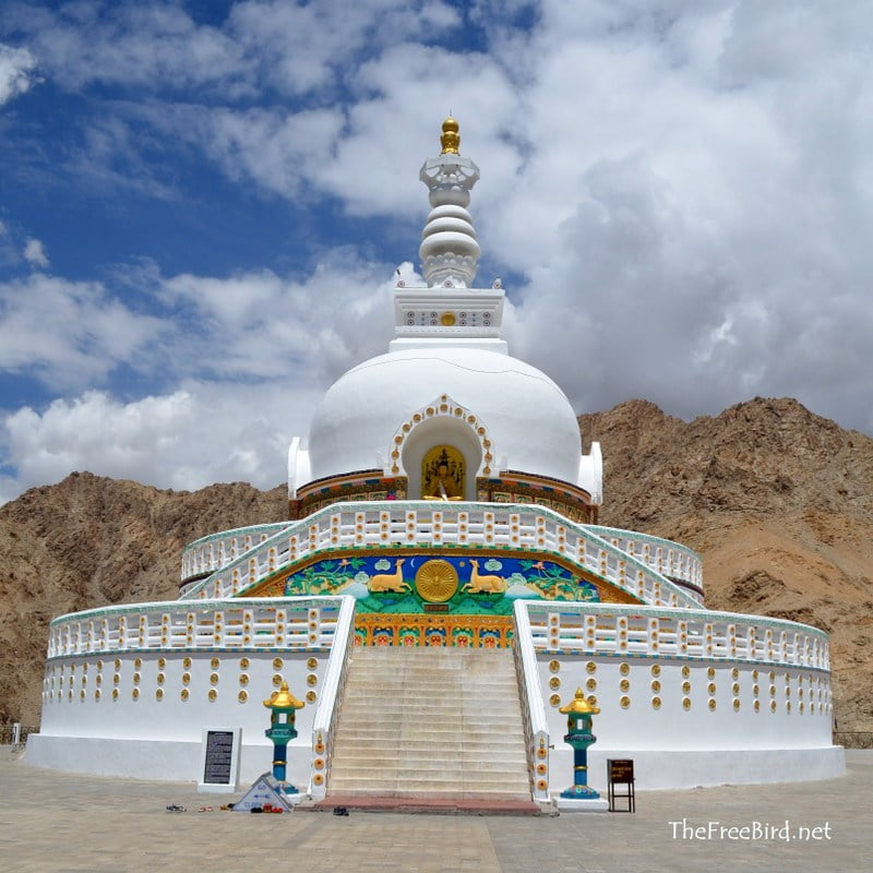 Shanti Stupa, leh