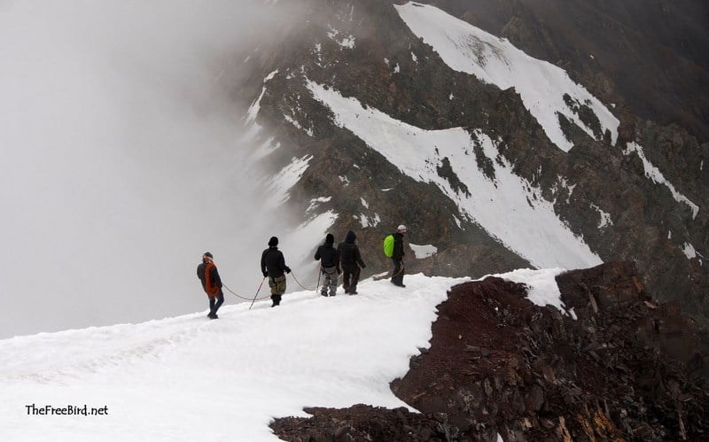 Stok Kangri descend