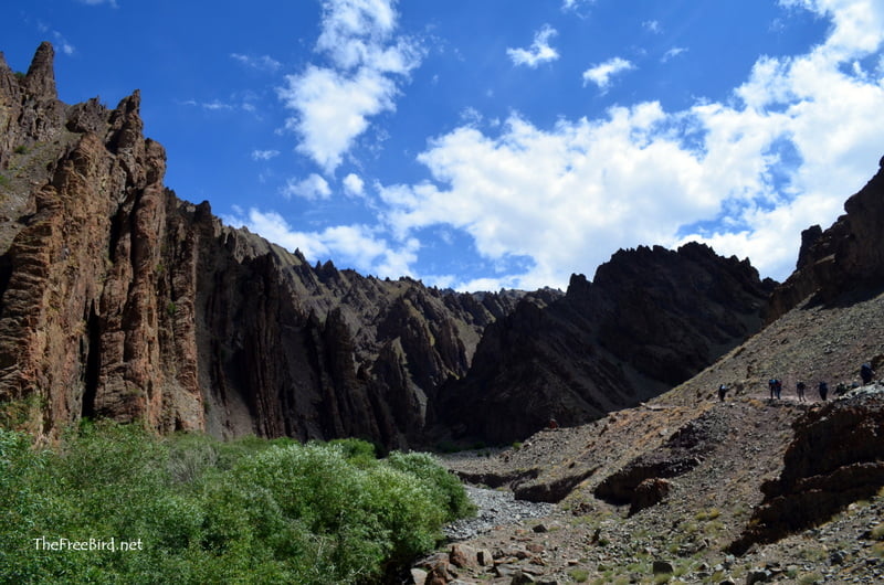 Stok Kangri:Towards the Chang Ma Camp