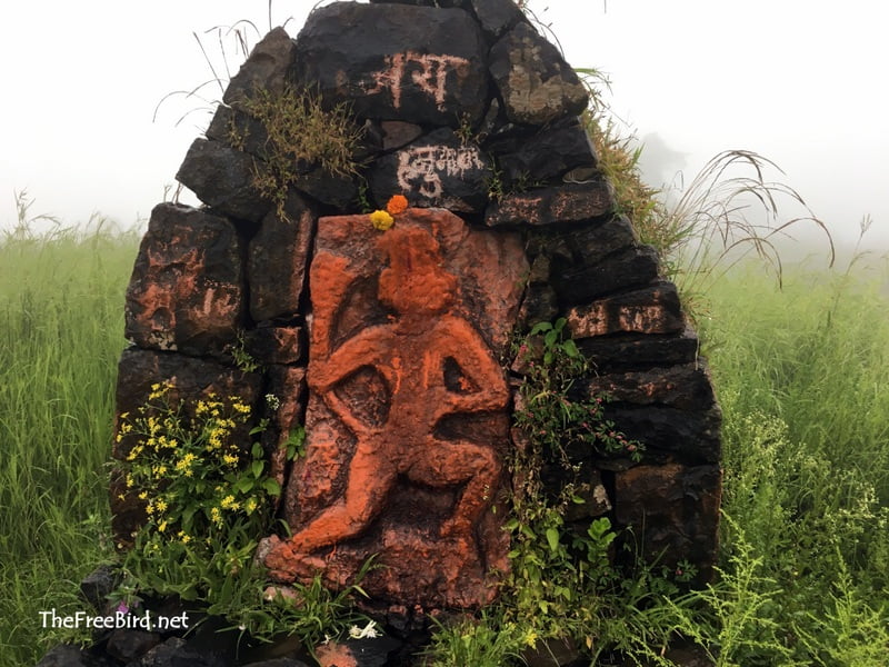 Hanuman mandir @ Vairatgad trek
