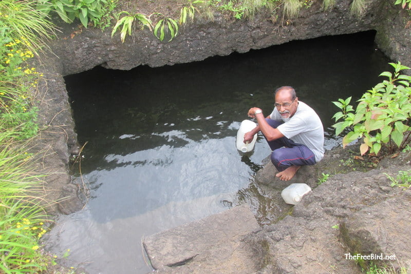 pandavgad rock cut cisterns