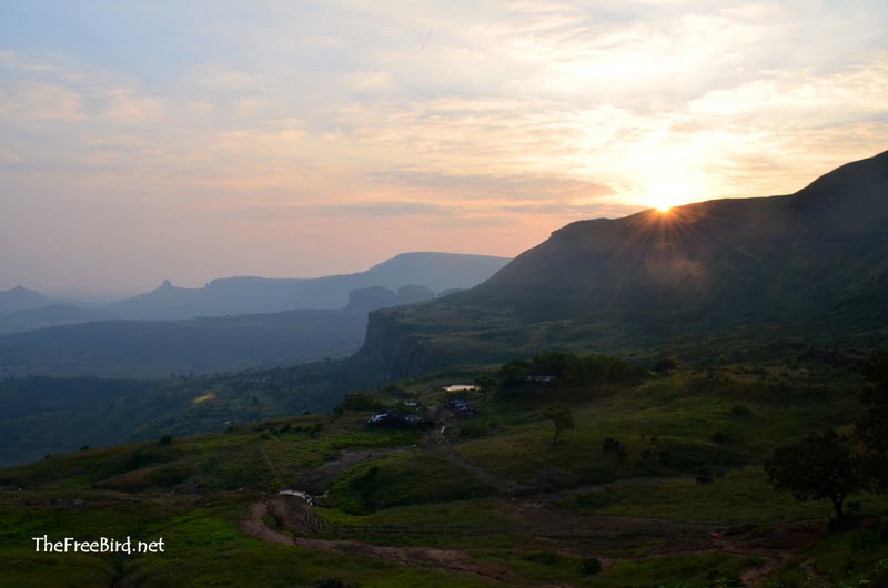 Brahmagiri hills sunrise