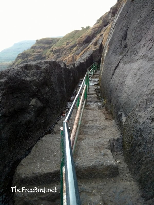 Brahmagiri trek Rock cut route nashik