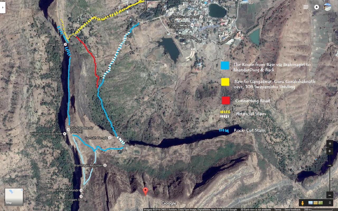 route to Brahmagiri & Bhandardurg