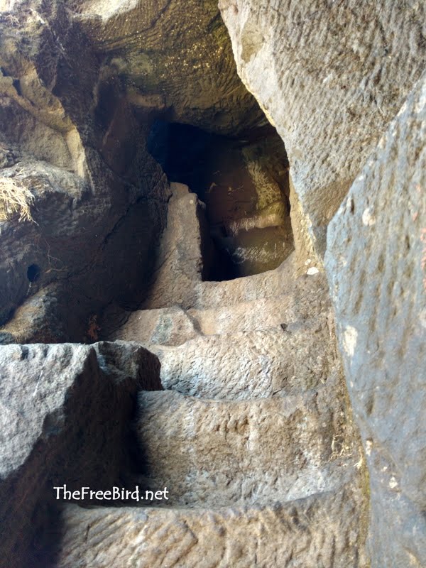 Tunnel @ Harihar Fort trek