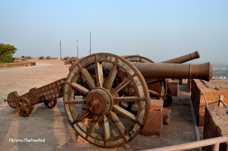 Kiilkila canon mehrangadh fort jodhpur rajasthan