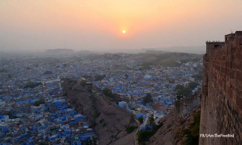 Sunset from Mehrangadh Jodhpur