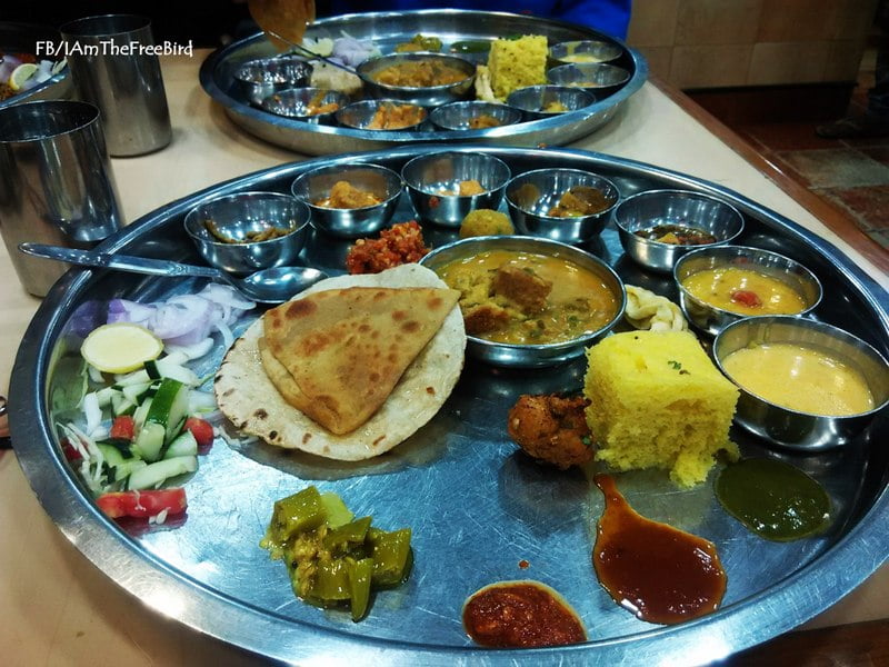 Rajasthani thali 