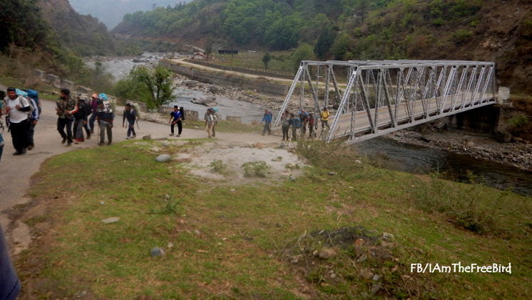 Finishing the endurance trek nimas bmc