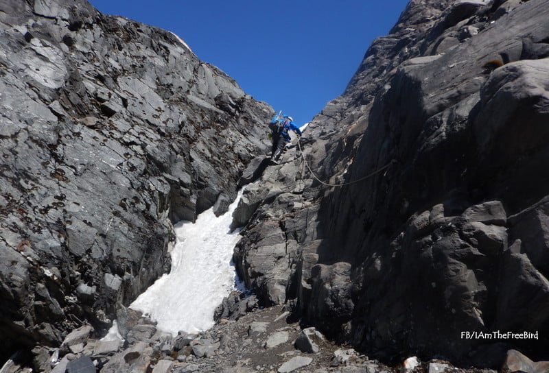 NIMAS BAsic Mountaineering course BMC AMC Meerathang Glacier