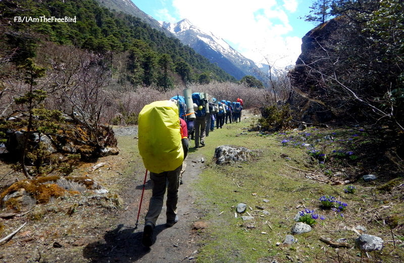 NIMAS BAsic Mountaineering course BMC AMC Meerathang 