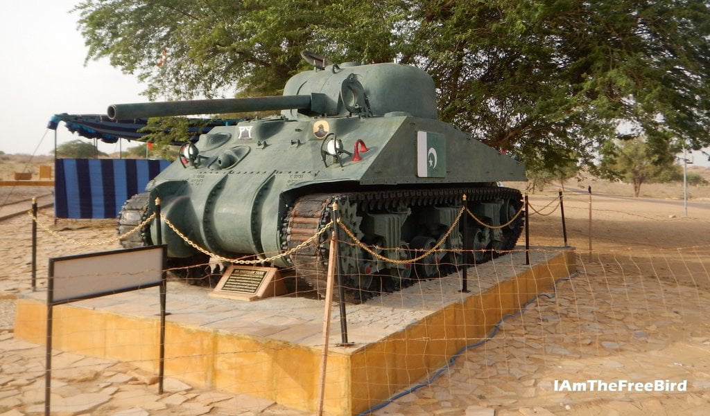 Pakistani Tank at Longewala
