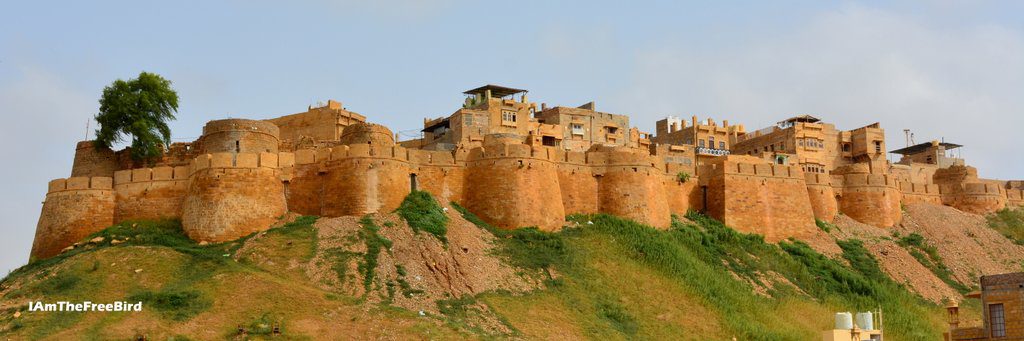 The free bird Jaisalmer Fort