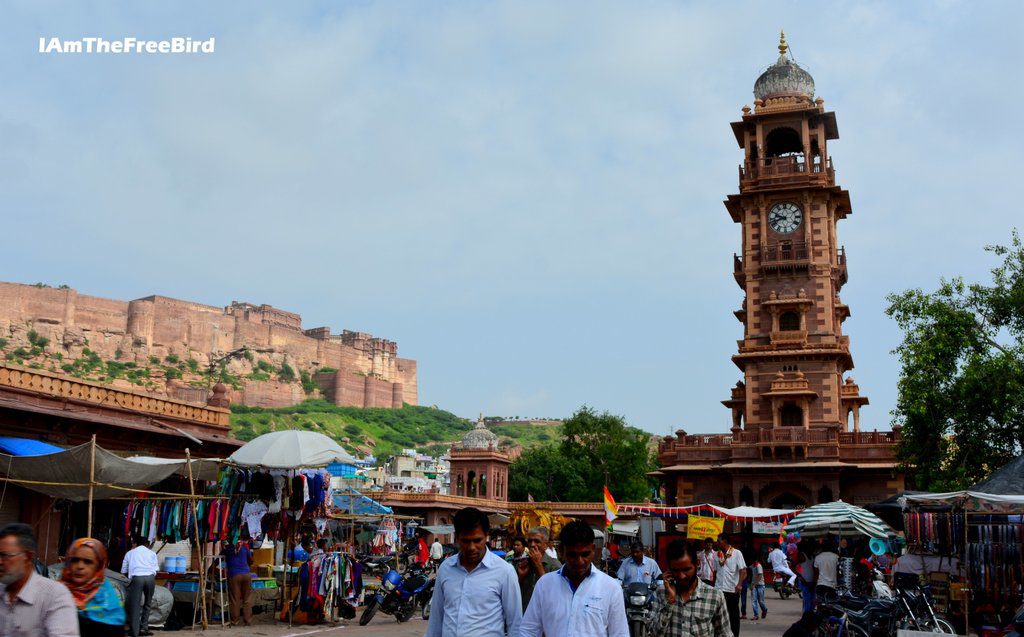 clock tower Mehrangarh 2 hoursi n Jodhpur