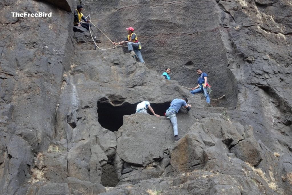 Bhairavgad Rock Climbing