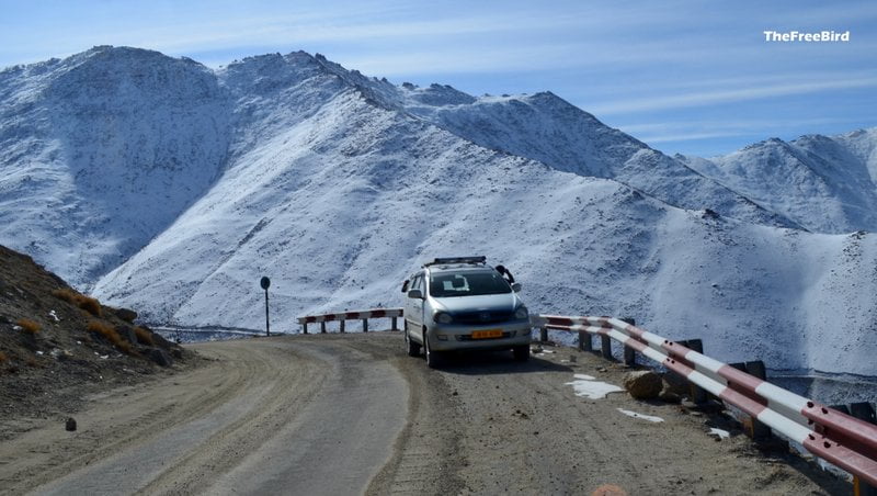 Ladakh Roads in Winter 