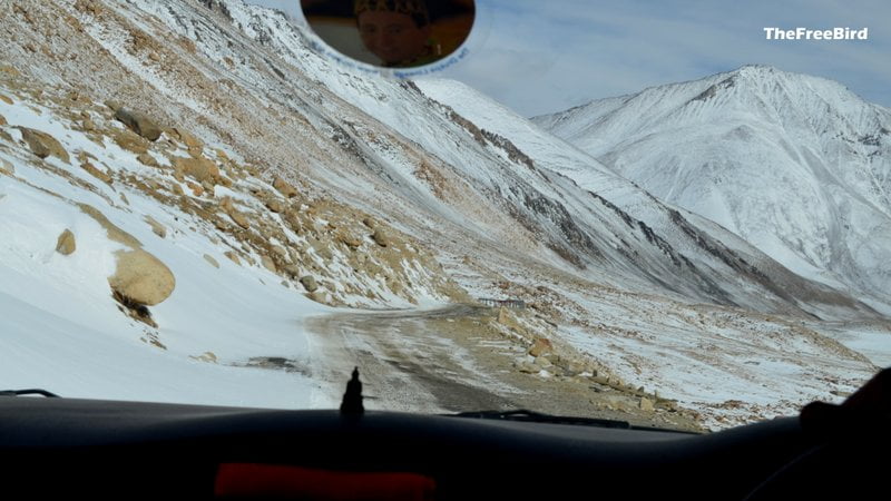 Pangong in winter