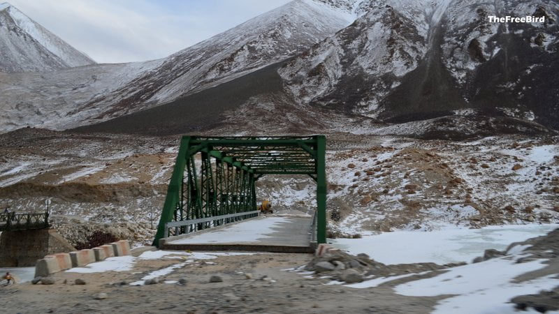 Pangong in winter