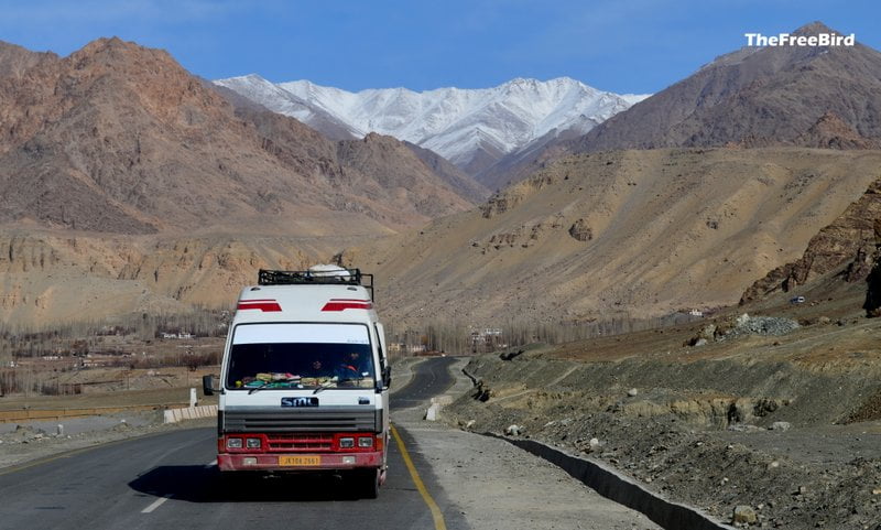 Towards Chadar Trek