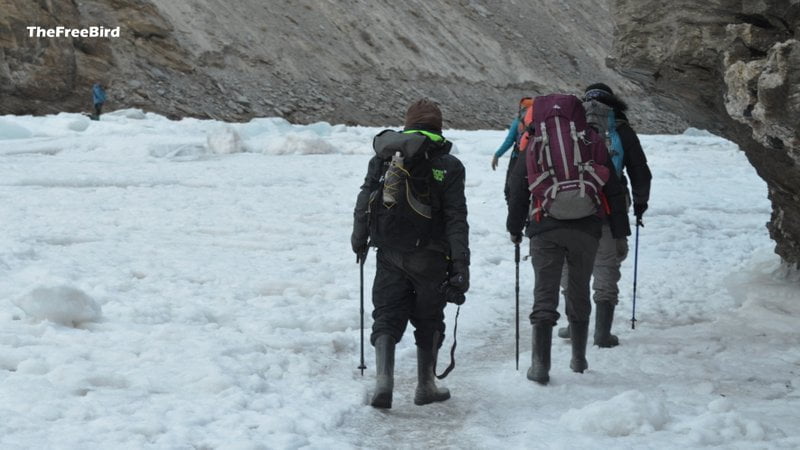 most beautiful trek Chadar trek blog