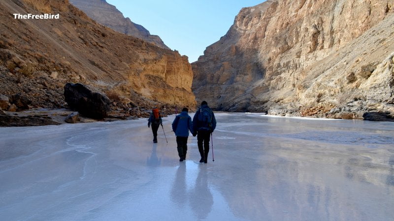 beautiful chadar trek