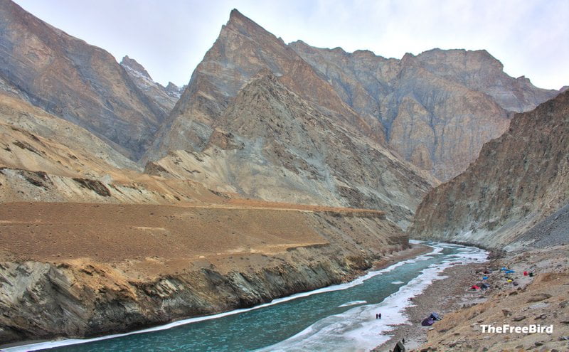 Chadar Trek First Camp Tilad Do