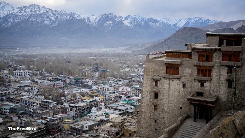 Leh Palace winter