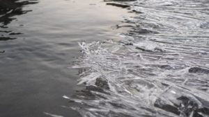 Chadar trek ice formation