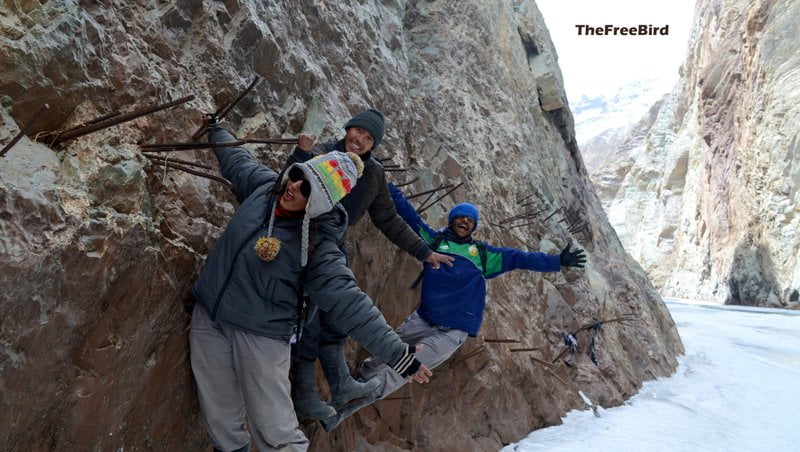 chadar trek lingshed when chadar is not formed