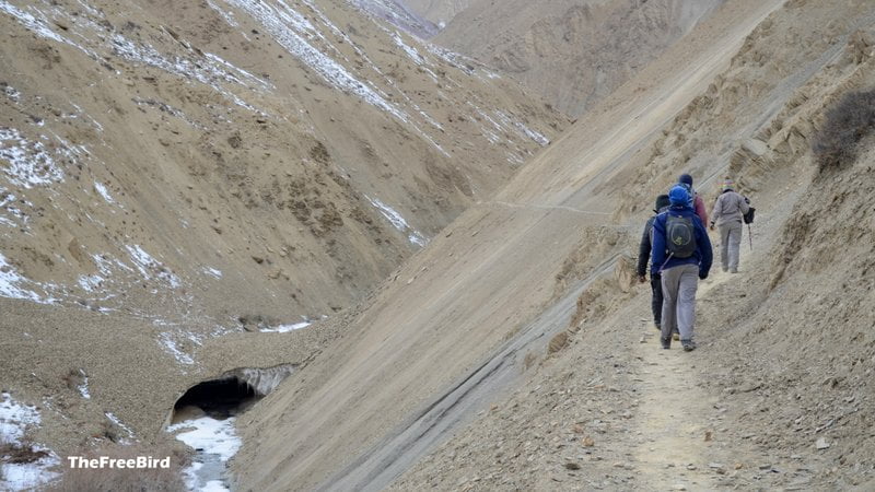 chadar trek blog linghsed