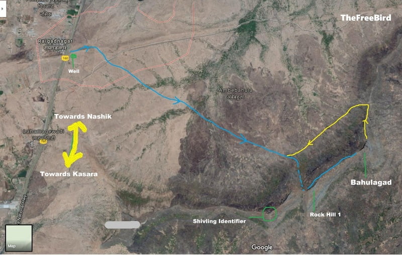 Bahulagad Trek Route