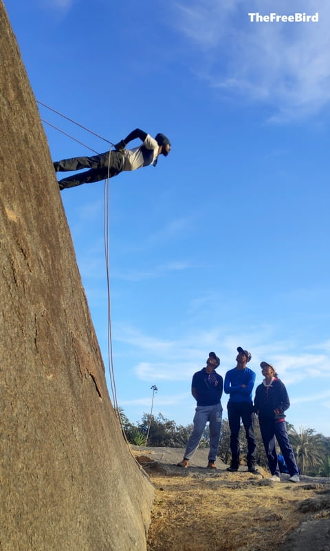 SVIM Swami Vivekanand Institute of Mountaineering Basic Rock Climbing BRC Mt. ABu Adventure