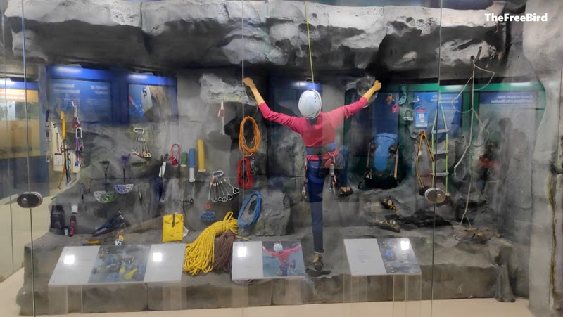 SVIM Swami Vivekanand Institute of Mountaineering Basic Rock Climbing BRC  museum