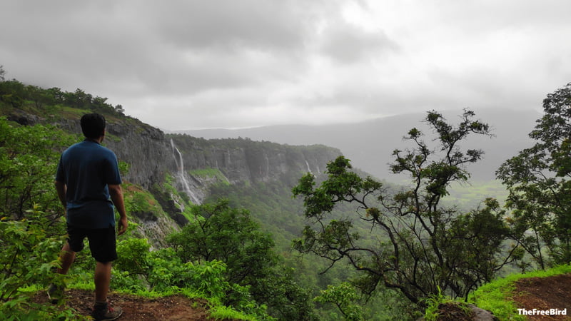 View of Kothaligad plateau