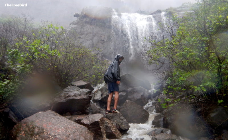 waterfall enroute kataldhar / rajmachi