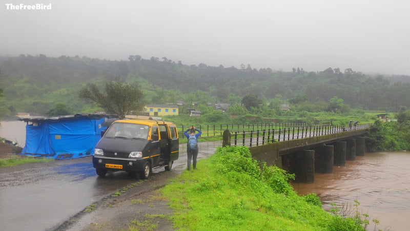 Rambaug Point Trek to Matheran BLog :The bridge after Pokharwadi