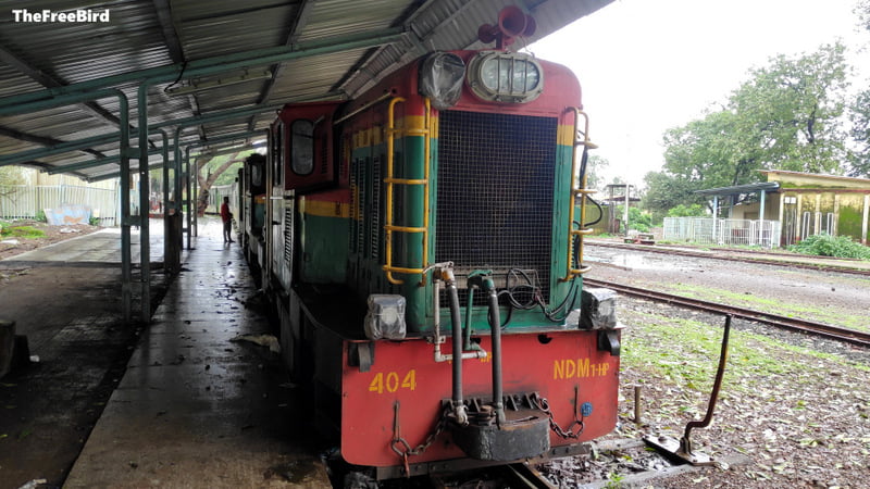 Matheran's toy train stopped for monsoon