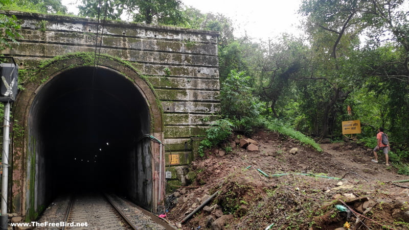 Route from Kp falls to Nath baba trek