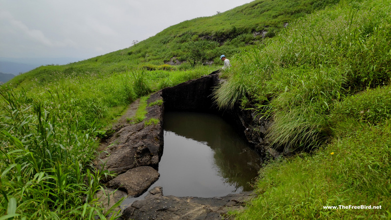 water tank at manikgad