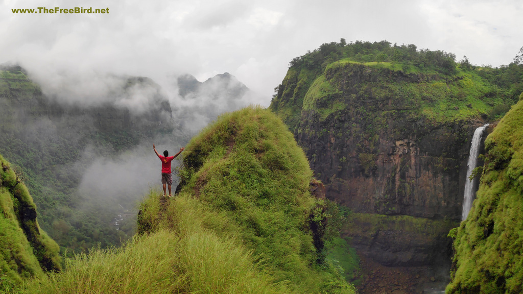Kumbhe waterfall trek blog - the secret route to go down