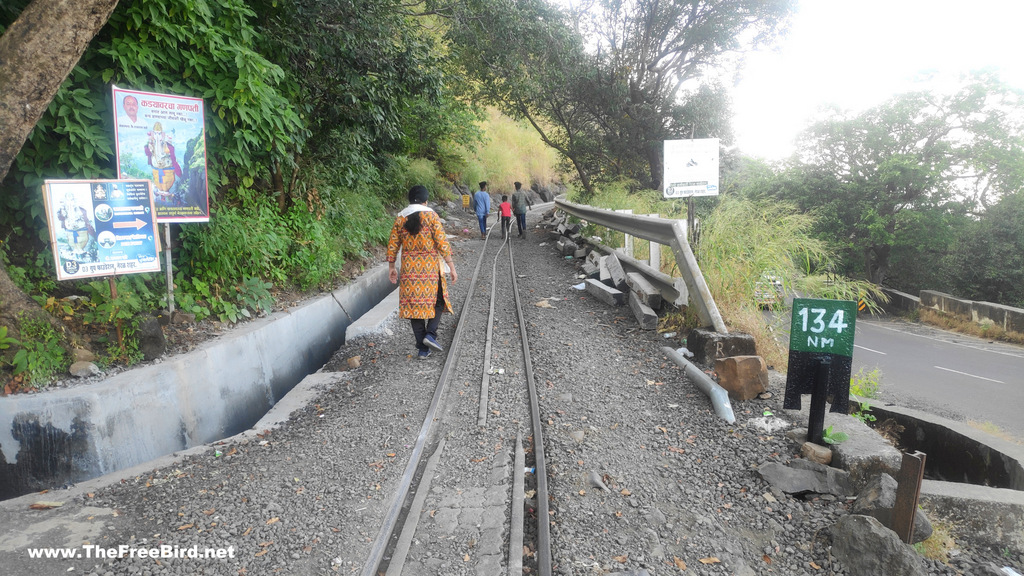 Peb trek start point at Matheran 134NM