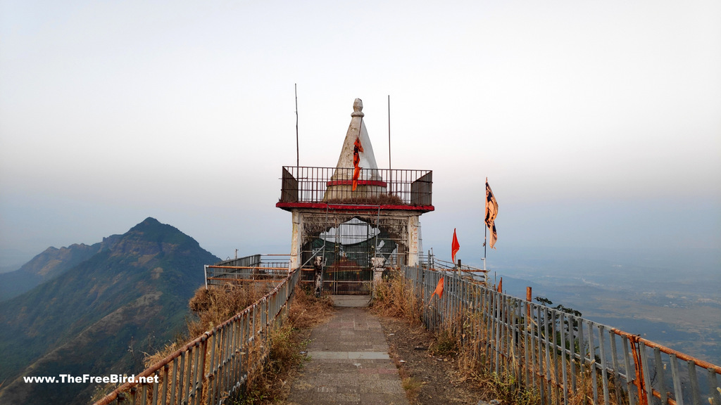 Datta Temple at top of Peb vikatgad