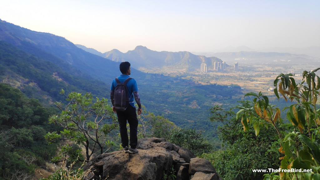 View from Kalavantin durg trek blog