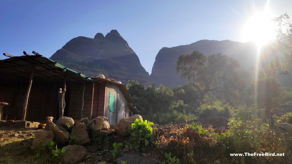 sunsrise at kalavantin prabalgad from Prabalmachi