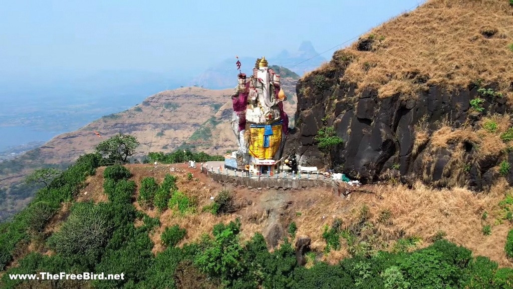 Kadyavarcha Ganpati on Peb trek route