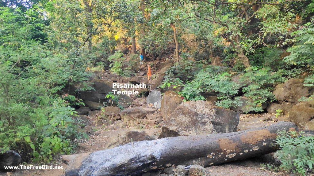 Pisarnath temple during one tree hill point trek to matheran