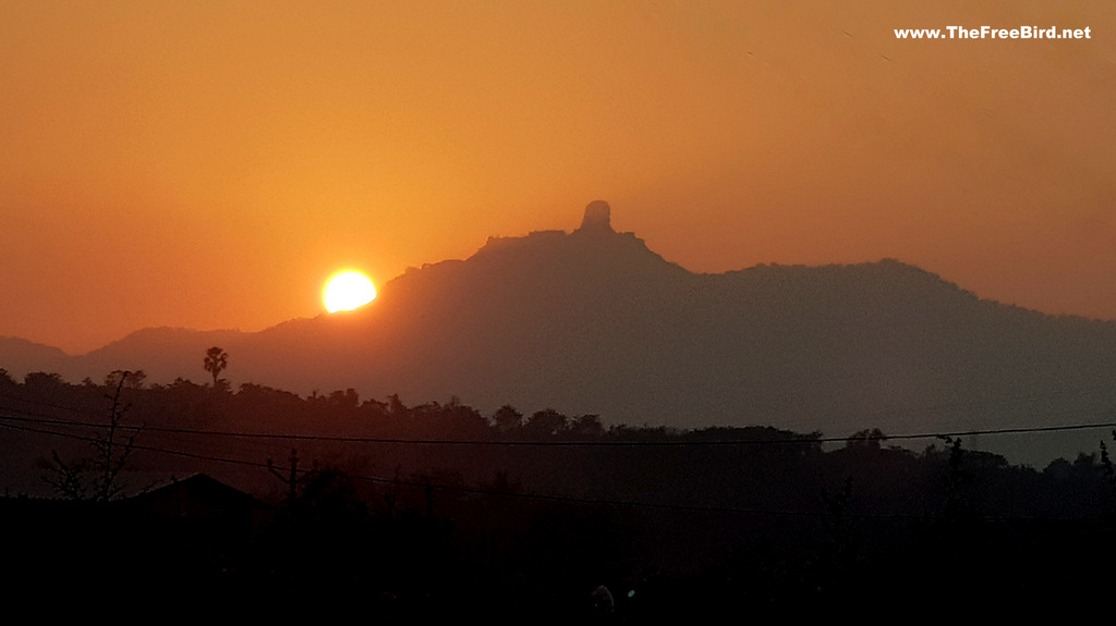 Sunset at Karnala fort