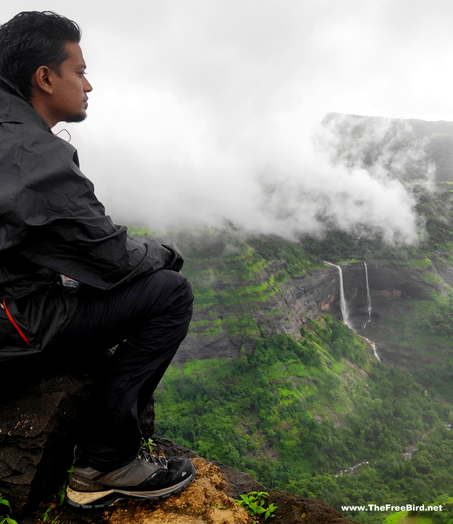 The view from Rajmachi trek of Kataldhar