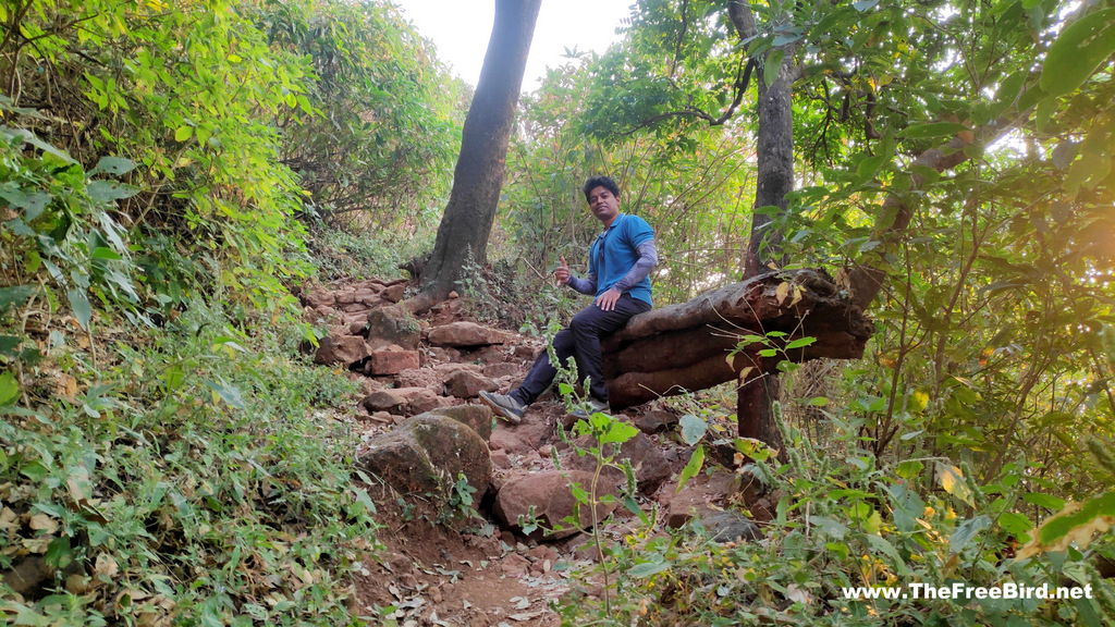 Trek route to Matheran sunset point from Dhodhani