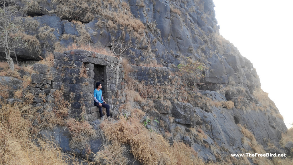 Walls of karnala fort